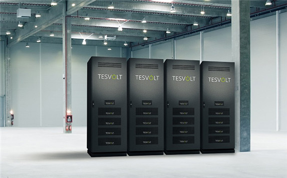 Tesvolt's 'commercial allrounder' battery energy storage systems. Image: Tesvolt.