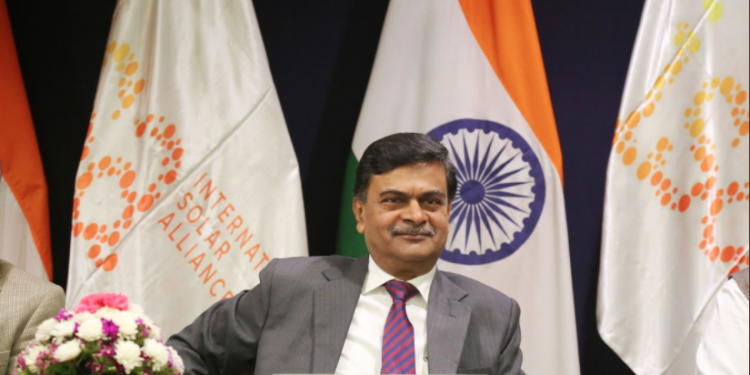 Indian power minister R.K. Singh was clean energy developers to have easier access to finance. Credit: MNRE