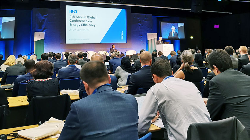 Government ministers, CEOs and over 400 energy efficiency leaders from around the world attended the event in Dublin (Photograph: IEA)