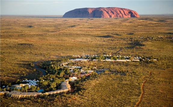 Ayers Rock Resort at the village of Yulara near Uluru will be a world-leading test site for the technology.CREDIT:ALAMY