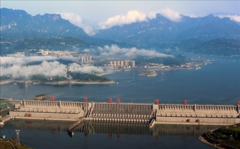  A general view shows the Three Gorges Dam on the Yangtze River in Yichang, Hubei province, China May 4, 2017