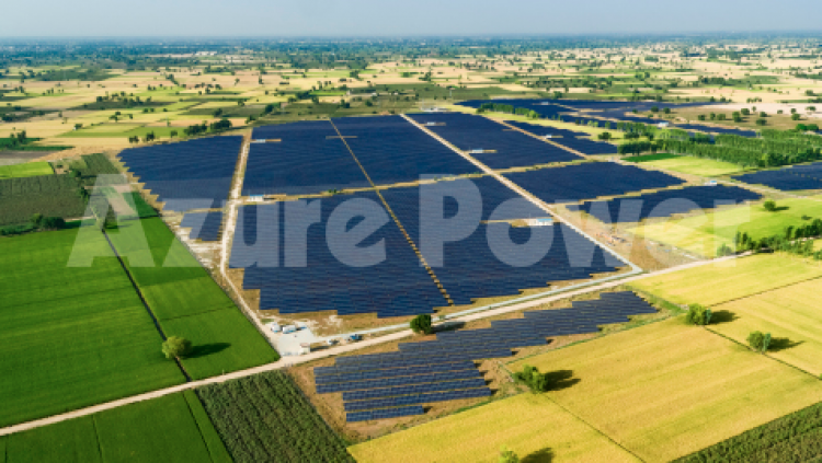Azure Power plans to sign a 25-year PPA with SECI to supply power at a tariff of US 3.7 cents per kWh. Image: Azure Power