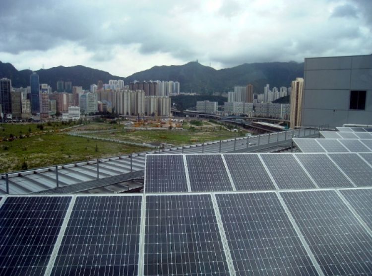Distributed solar in Hong Kong. Credit: Wikimedia Commons, Wing1990kh