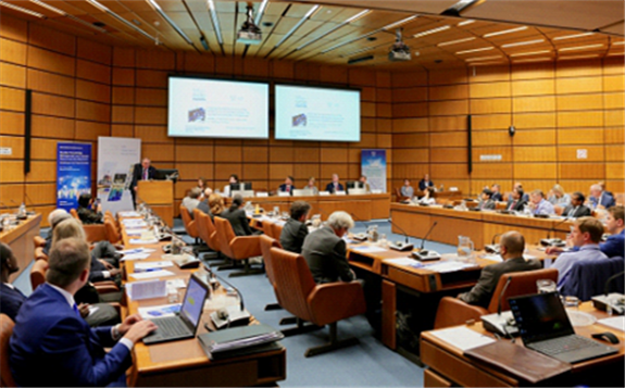 Event participants discussed ways of enhancing skills and knowledge transfer across generations. [Photo: H. Boening/IAEA]