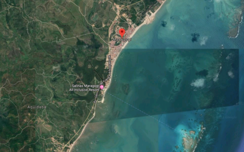 Photo: Google MapsAnalysis showed the oil found was of a type not produced in Brazil, the environmental agency Ibama said.