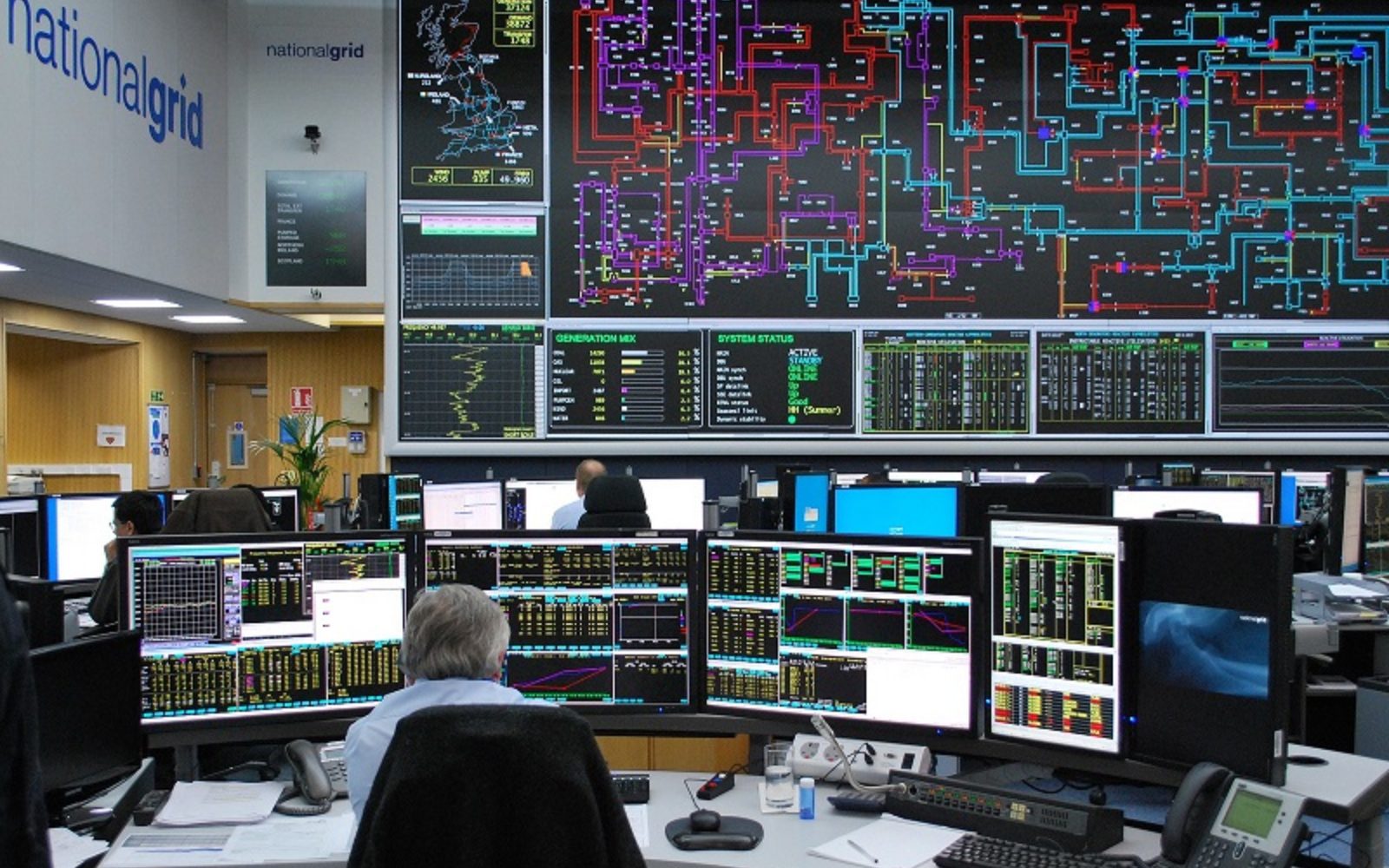 The UK’s power blackout on 9 August highlighted the importance of batteries to the grid’s stability Image: National Grid.