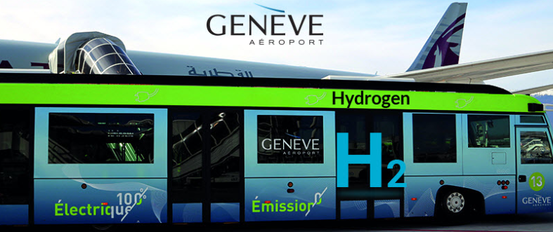Geneva Airport is looking to adopt hydrogen engines for runway vehicles.