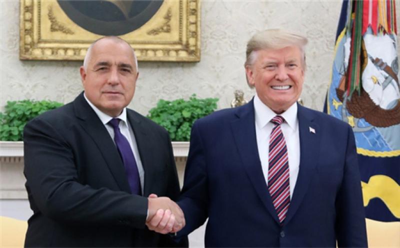 Borissov and Trump at the White House (Image: Prime Minister of Bulgaria)