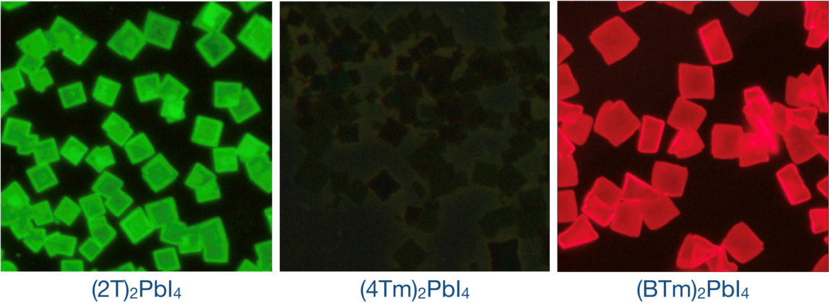 Optical properties of the hybrid halide perovskites quantum wells.  Image: Purdue University
