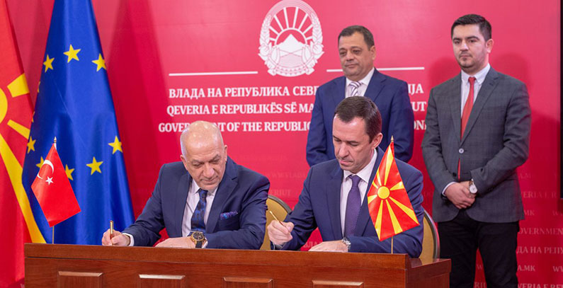 Signing ceremony (Government of North Macedonia)