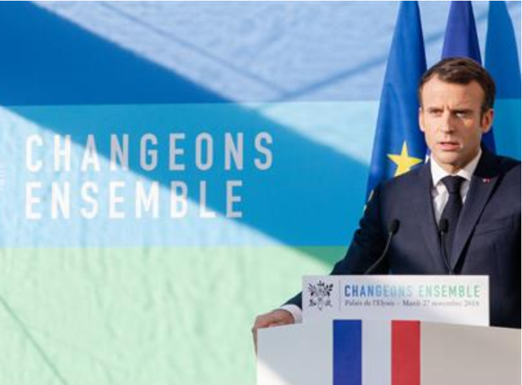 President Macron: 'It's unbelievable that we are not market leaders' (pic: Palais de L'Élysée) Share