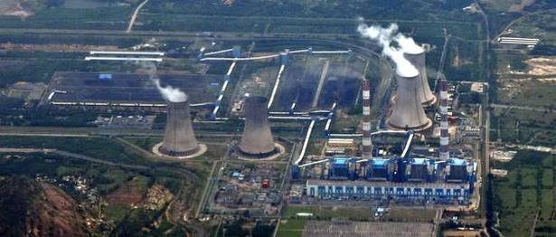 An aerial view NTPC Thermal Power Station. (file photo)   -  K R Deepak