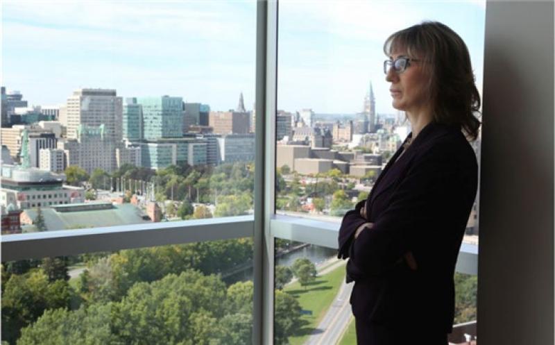 Monica Gattinger is a political scientist talking about energy policy and climate change. Photo by Jean Levac/Postmedia News assignment