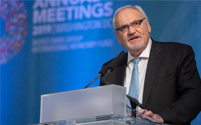 Philippe Le Houérou, CEO of the International Finance Corp., spoke last year in Washington. The IFC is being sued for its role in financing an Indian power plant that locals say has polluted the region.