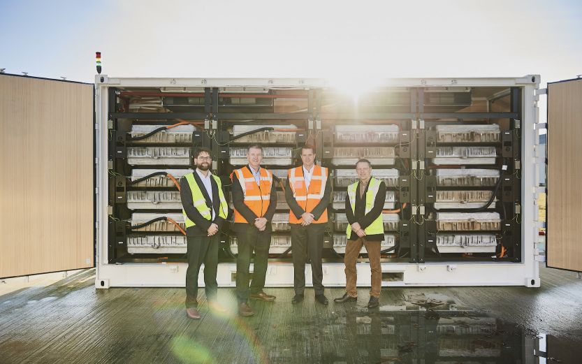 The project was officially inaugurated at the end of last month. Image: Connected Energy.