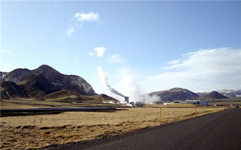 Hellisheidi geothermal plant, site of the planned resource park of ON Power (source: ThinkGeoEnergy)