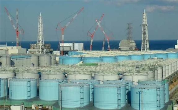 Tanks of treated water at the Fukushima Daiichi site (Image: Tokyo Electric Power Company)