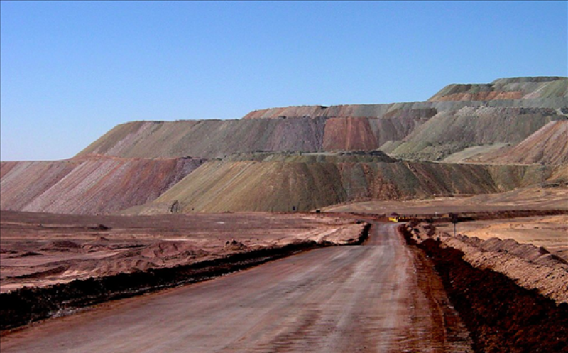 The Escondida mine in Chile, which is partly owned by Rio Tinto