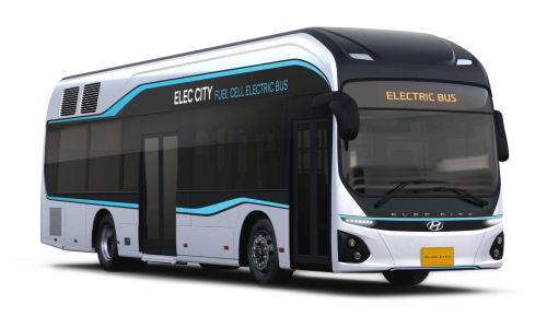 Hyundai fuel cell bus