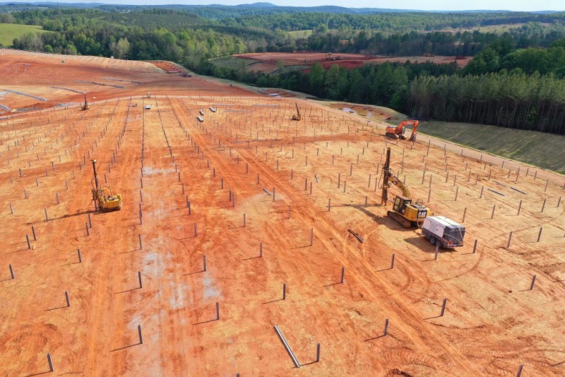 The Altavista solar power plant will be developed over 720 acres of land area. Credit: DEPCOM.