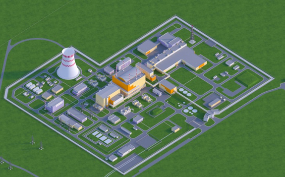 How the pilot energy complex will look (Image: Rosatom)