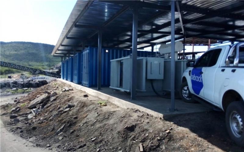 Back-up power generation at the Zululand Anthracite Colliery. Source: Babcock