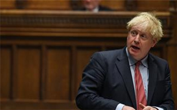 Boris Johnson during PMQs yesterday (Image: Parliament.uk)