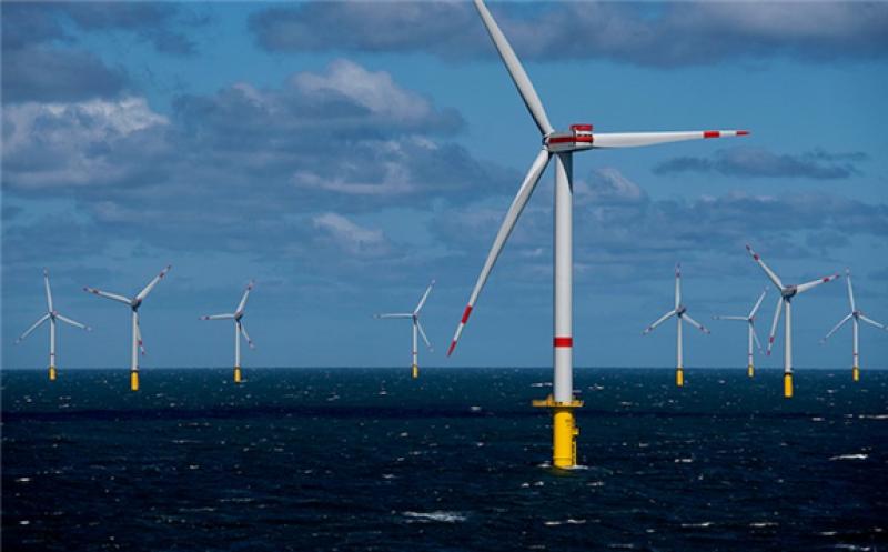Manufacturer's first contract covering an offshore wind farm equipped with another company's turbines