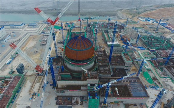 A total of 12 nuclear reactors in China – either under construction or going through the approval process – use Hualong One technology. Photo: Xinhua