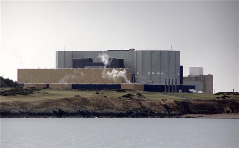 Wylfa nuclear power station from Llanbadrig Point. Credit: David Dixon.