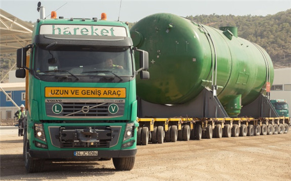 Arrival of the steam generators for Akkuyu 1 (Image: JSC Akkuyu Nuklear)