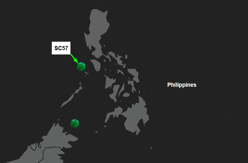 Location of Service Contract 57; Source: Jadestone