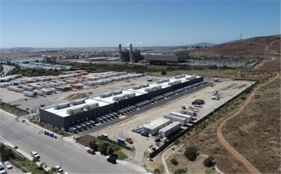 LS Power's Gateway project, currently thought to be the largest battery energy storage system in operation globally. Image: LS Power.