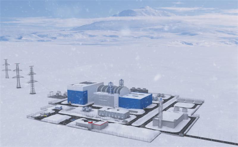 Photo:  Rosatom is planning to build a small nuclear power plant in the Arctic region of Yakutia (Credit: Rosatom)