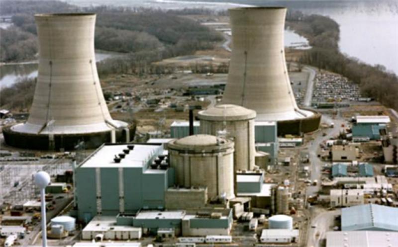 Three Mile Island nuclear power plant (Image: Department of Energy)