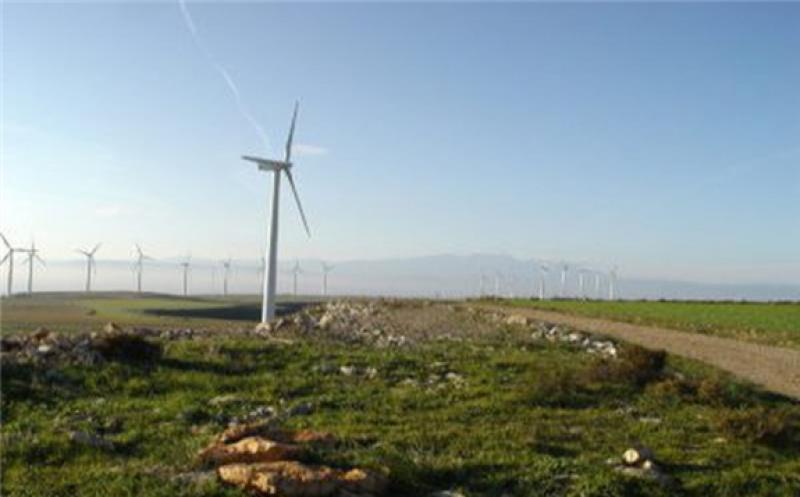 The Serralta wind farm. Image by Grupo Enhol (www.grupoenhol.es)