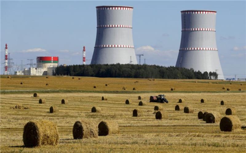 Astravets is Belarus's only nuclear plant.