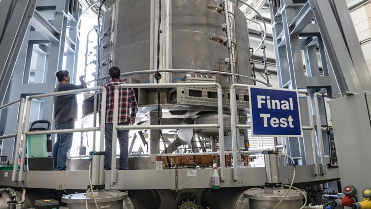 The first module is now tested and ready for shipping to France (Image: GA)