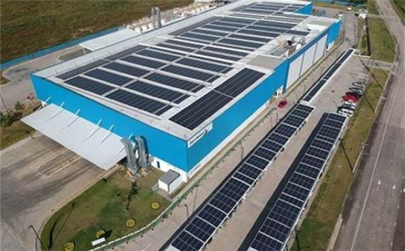 916 kW site in Chon Buri, Thailand. Credit: Cleantech Solar