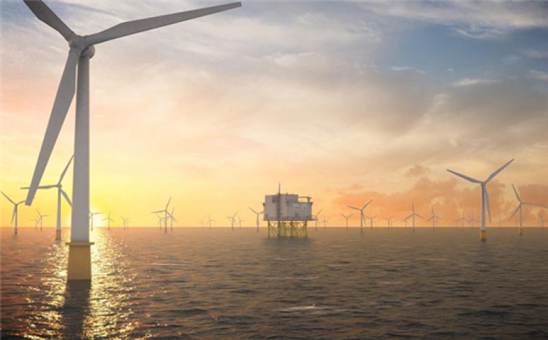 Hitachi ABB Power Grids will lay the undersea cabling for Dogger Bank C, while Aibel has won an EPC contract to provide a converter platform. Credit: Aibel.