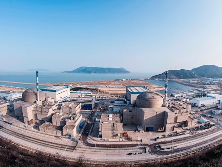 Taishan nuclear power plant in Guangdong, China, features two EPR reactors, which are third-generation PWR reactors. Credit: EDF Energy.