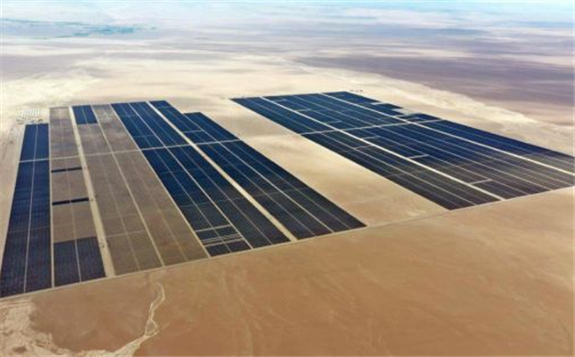 Mytilineos completed engineering, procurement and construction work on the 170MW Atacama PV plant (pictured) in Chile last year. Image: Mytilineos.