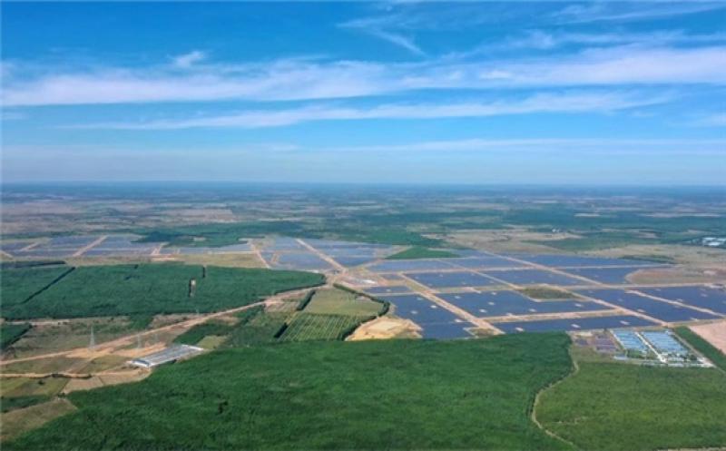 The facility is claimed to be Southeast Asia's largest PV plant to date.  Image: Sungrow