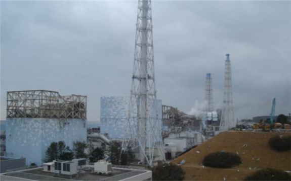  Units 1-4 at the Fukushima Daiichi plant, photographed on 15 March 2011 (Image; Tepco)