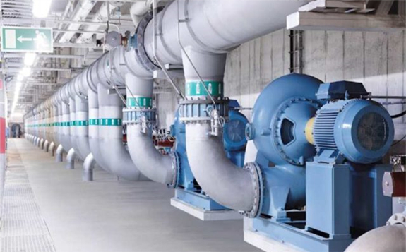 Pumping applications like this are wide spread across all industries and buildings and are a prime target for energy savings. Image credit: ABB
