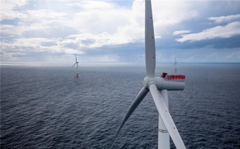 The Hywind Scotland floating wind farm. (Photo: Oyvind Gravas / Woldcam - Statoil ASA)