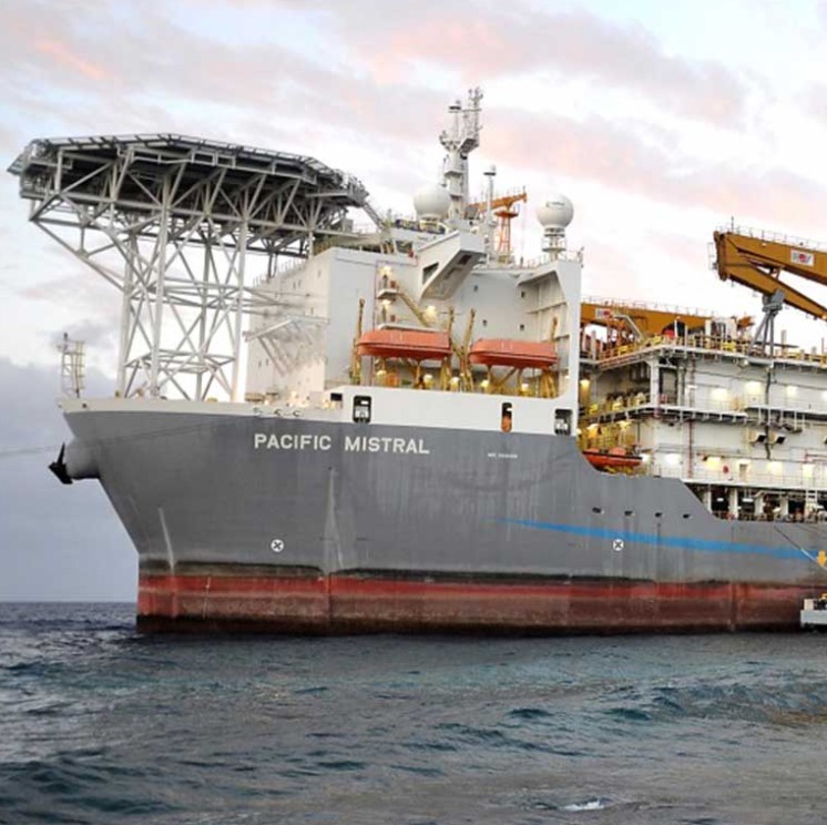 Noble will dispose of Pacific Mistral drillship; Photo source: Pacific Drilling