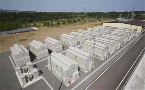NGK's sodium sulfur (NAS) batteries at a grid-scale project. Image: NGK Insulators.
