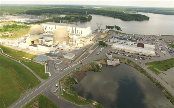 The two-unit North Anna plant (Image: Dominion Energy)