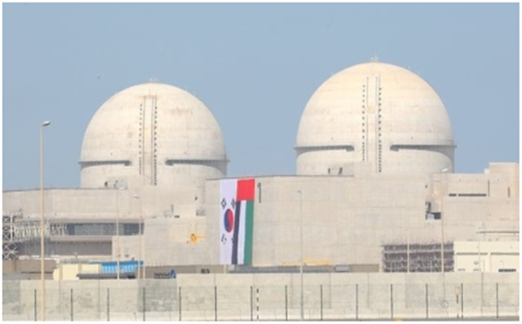 Barakah Nuclear Power Plant in the United Arab Emirates